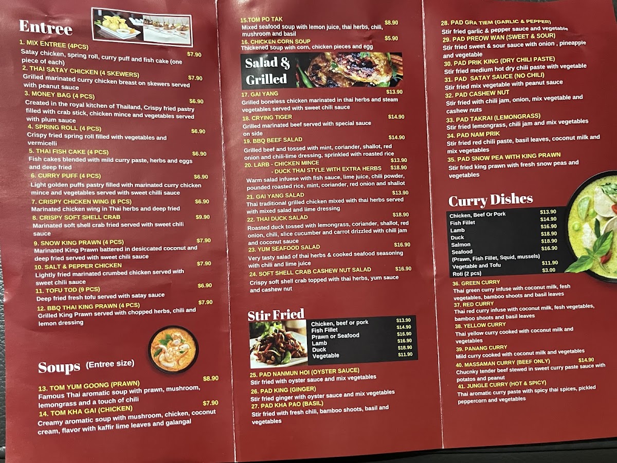 Menu Betong Thai Restaurant-1
