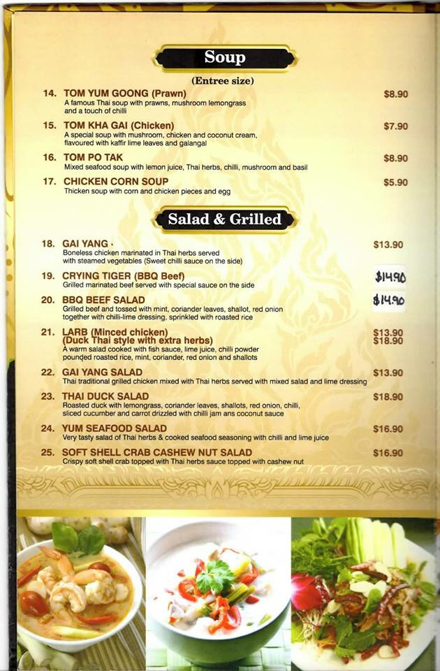 Menu Betong Thai Restaurant-10