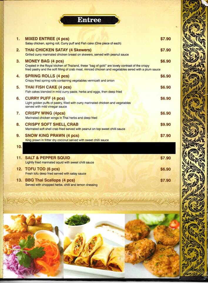Menu Betong Thai Restaurant-9